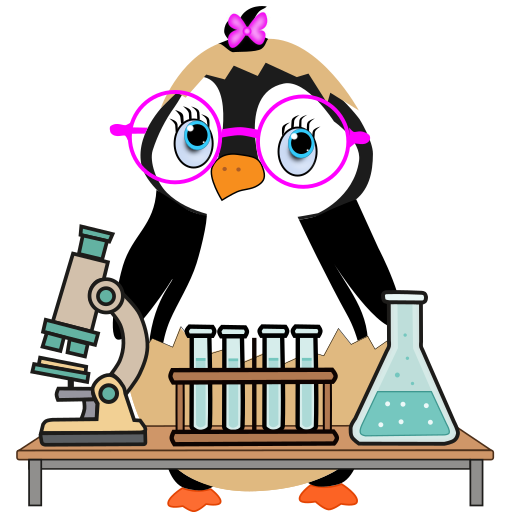 LetaLab penguin mascot